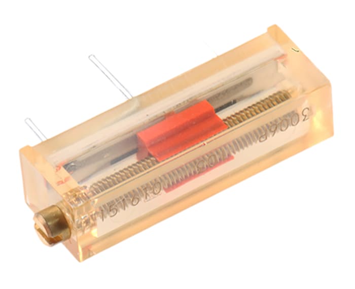 10kΩ, Through Hole Trimmer Potentiometer 0.75W Side Adjust Bourns, 3006