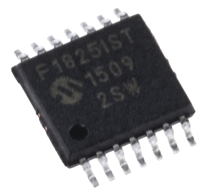 Microchip, 8bit PIC, PIC16F Microcontroller, 32MHz, 14 kB Flash, 14-Pin TSSOP