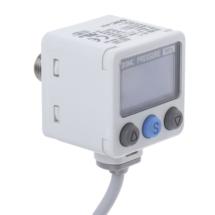 ISE40A01T SMC SMC Pressure Switch, R 1/8 0.1MPa to 1 MPa 7436582 RS Components