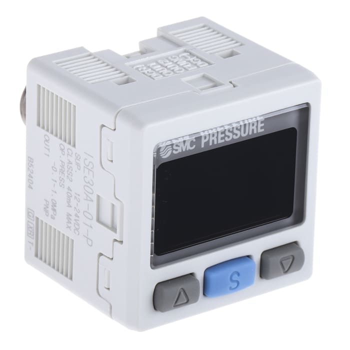SMC Pressure Sensor, IP40 1 MPa