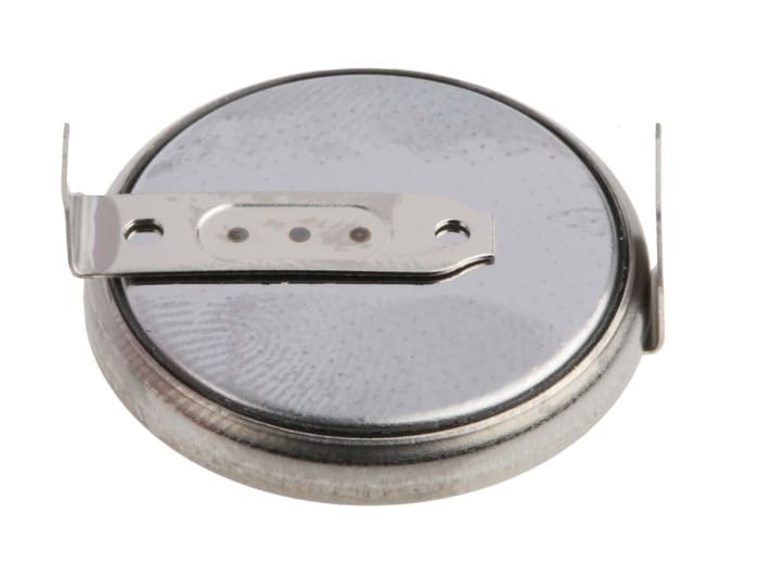 Panasonic CR2032 Button Battery, 3V, 20mm Diameter