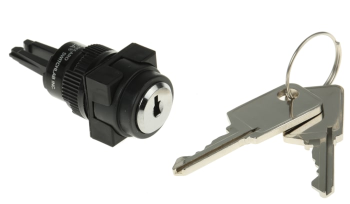 Interruptor de llave, IP65, 5 A a 250 V ac, 2 vías, -25 → +55°C