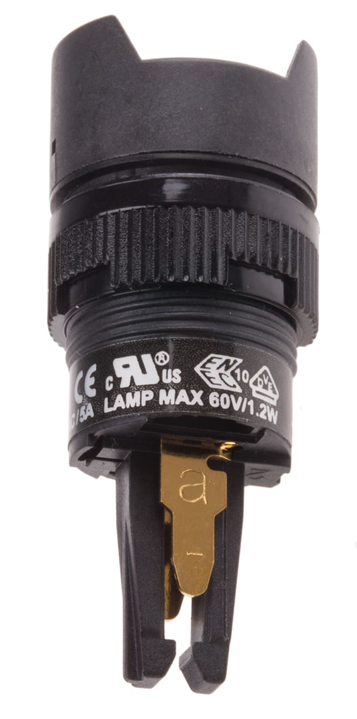 RS PRO Illuminated Push Button Switch, Latching, Panel Mount, 16mm Cutout, 250V ac, IP65