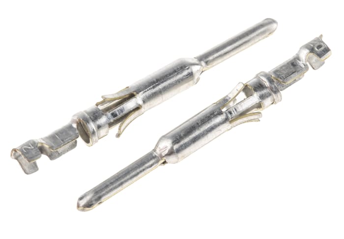 TE Connectivity Male Crimp Circular Connector Contact, Contact Size 16, Wire Size 24 → 20 AWG