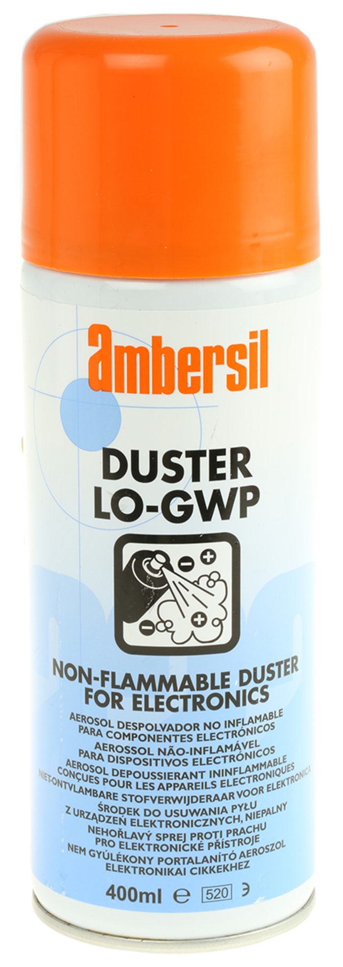 Ambersil 6190030180 HFO Duster Air Duster, 400 ml