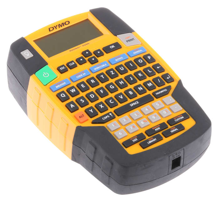 Étiqueteuse Dymo Rhino 4200, clavier QWERTZ