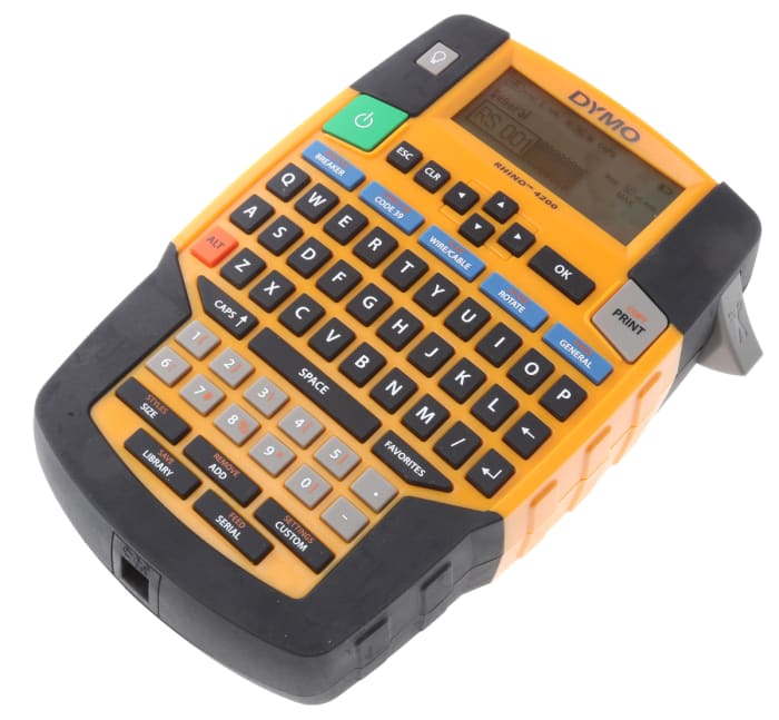 Etiqueteuse Dymo Rhino 4200, clavier QWERTY (UK)