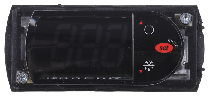 Carel ON/OFF Sıcaklık Kontrol Cihazı, NTC Girişli, 230 V ac, Skala:-50 → +90°C, 36 x 81mm