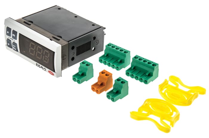 Carel IR33 Panel Mount PID Temperature Controller, 76.2 x 34.2mm, 4 Output SSR, 12 → 24 V ac, 12 → 30 V