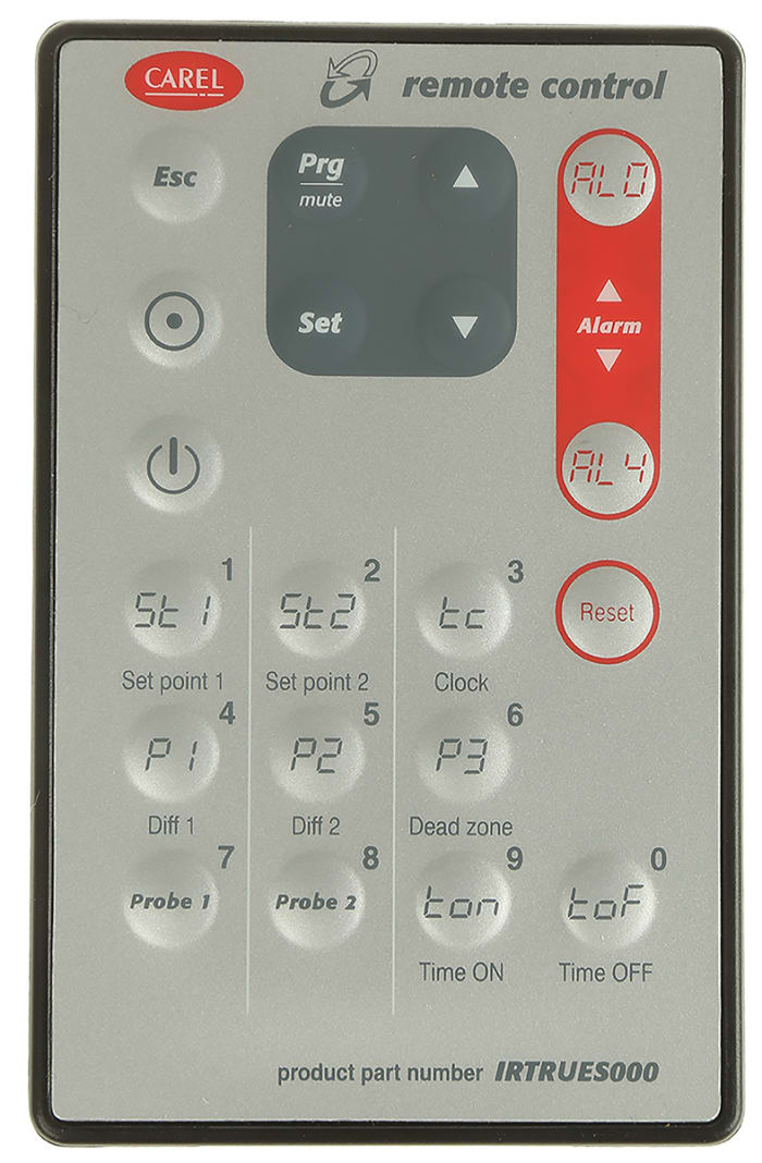 Carel Remote Controller for Use with IR33 Temperature Controller