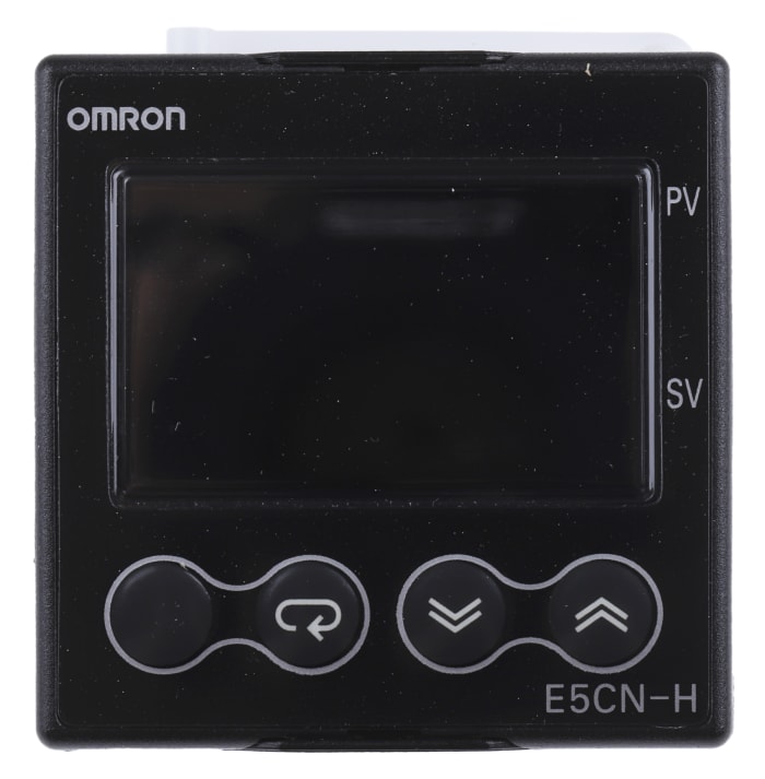 Omron E5CN Panel Mount PID Temperature Controller, 48 x 48mm, 2 Output Linear, Analogue, 4-20 mA, 24 V ac/dc Supply