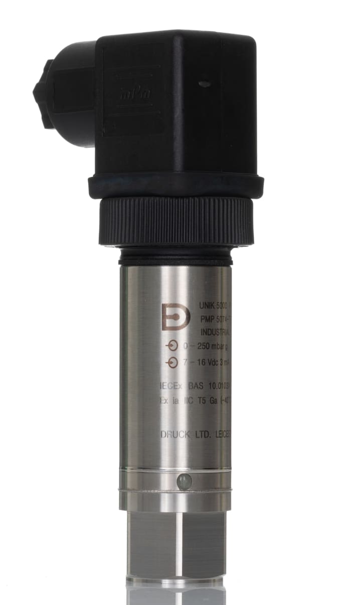 Capteur de pression Druck unik 5000, Relative, 0.25bar, pour Fluide, G1/4