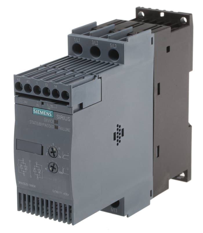 3RW3028-1BB04 Siemens | Siemens 3RW30 Soft Starter 400V ac, 18.5
