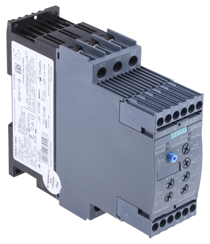 3RW4024-1BB04 Siemens | Siemens 3RW40 400V ac, 5.5 kW, 3 Phase Soft ...
