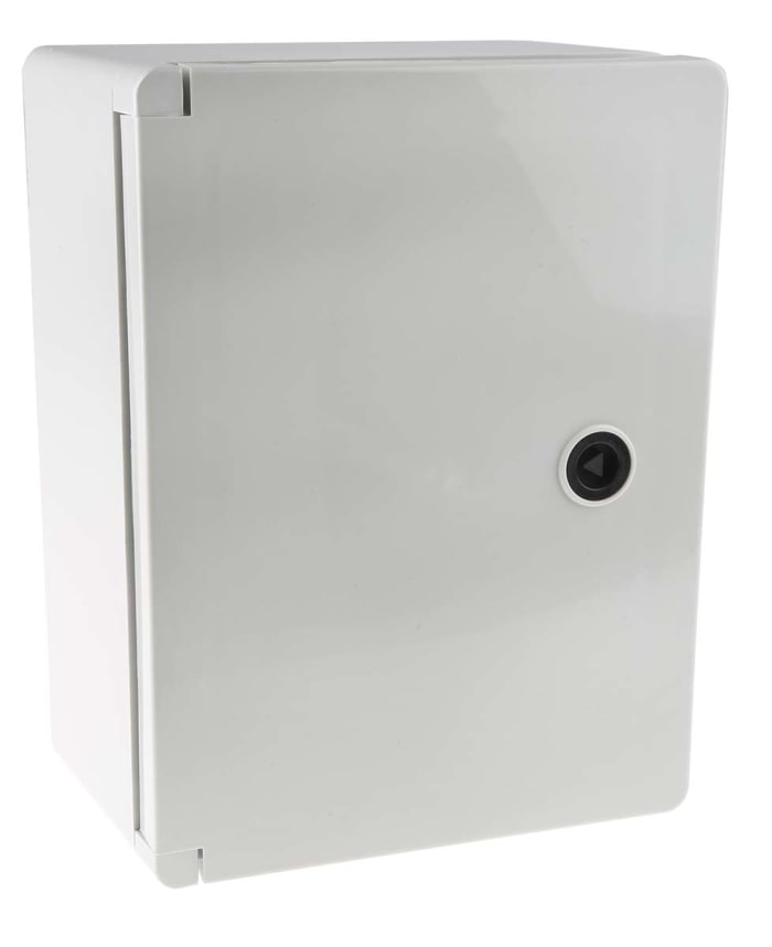 Coffret mural RS PRO en ABS, Hauteur 280 mm, Largeur 210 mm, Profondeur 130mm, Gris, IP65