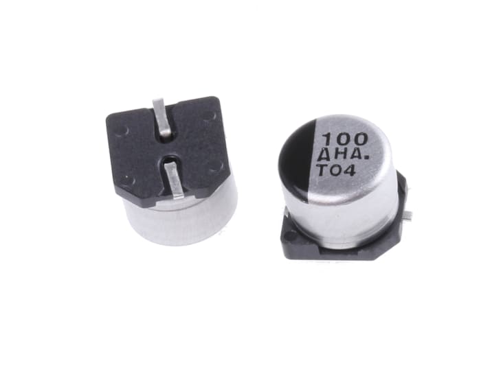 Panasonic 100μF Aluminium Electrolytic Capacitor 10V dc, Surface Mount - EEEHA1A101WP