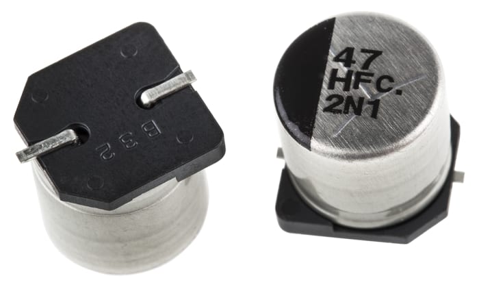 Panasonic 47μF Electrolytic Capacitor 50V dc, Surface Mount - EEEFC1H470P