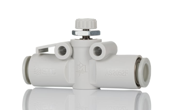AS3002F-08 SMC | SMC AS Series Tube Flow Controller, 8mm AS3002F-08 SMC | SMC AS Series Tube Flow Controller, 8mm