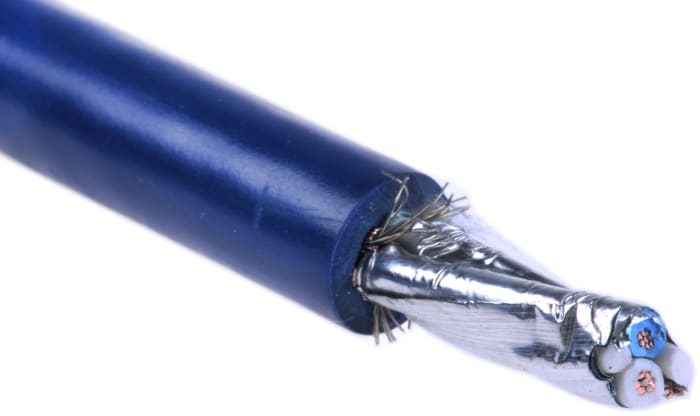 6450 BL005 18 AWG Foil & Braid Shielded Twisted Mul Alpha Wire 6450 BL005 18 AWG Foil & Braid Shielded Twisted Mul Alpha Wire