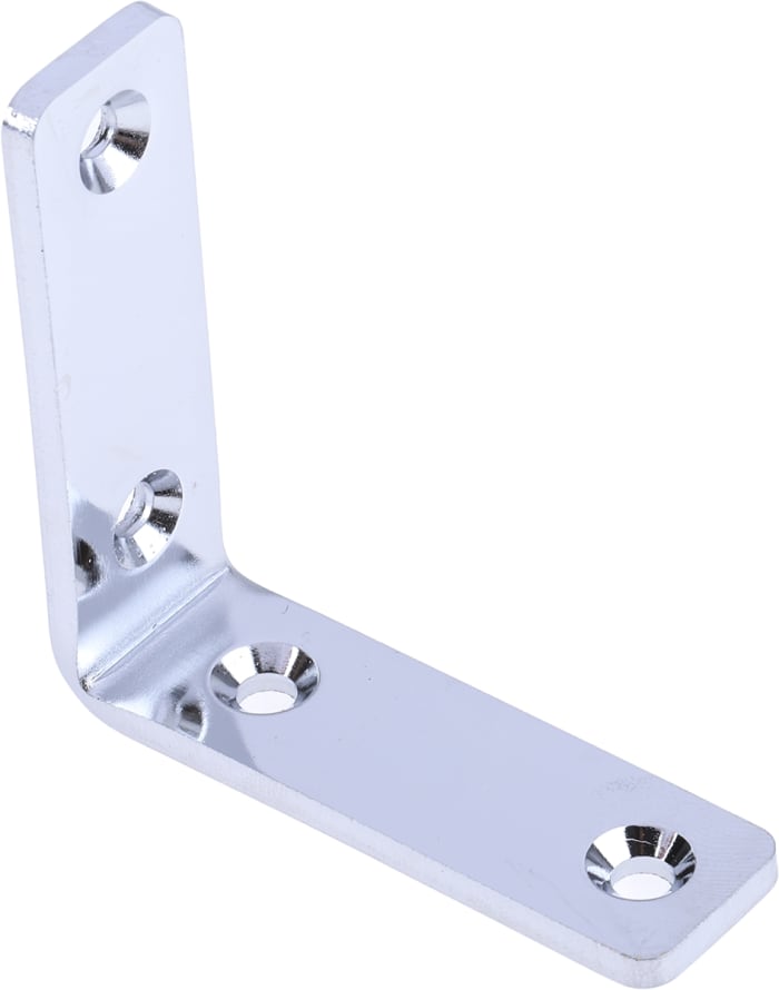 RS PRO Stainless Steel Angle Bracket Mounting Bracket