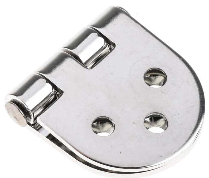 RS PRO Stainless Steel Back Flap Hinge, 78mm x 40mm x 2.5mm