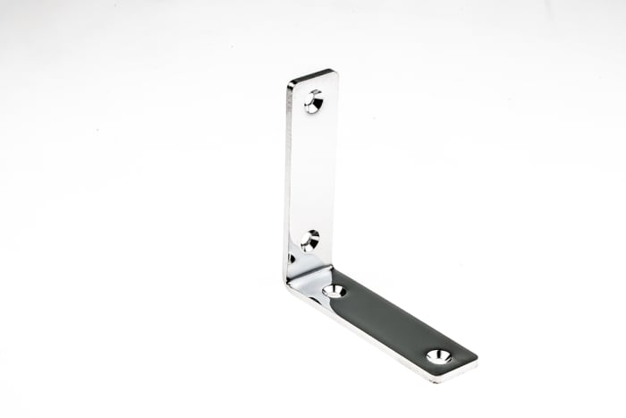 RS PRO Stainless Steel Mounting Bracket for Use with Fastening of small trusses, Cladding plates, cladding uprights,