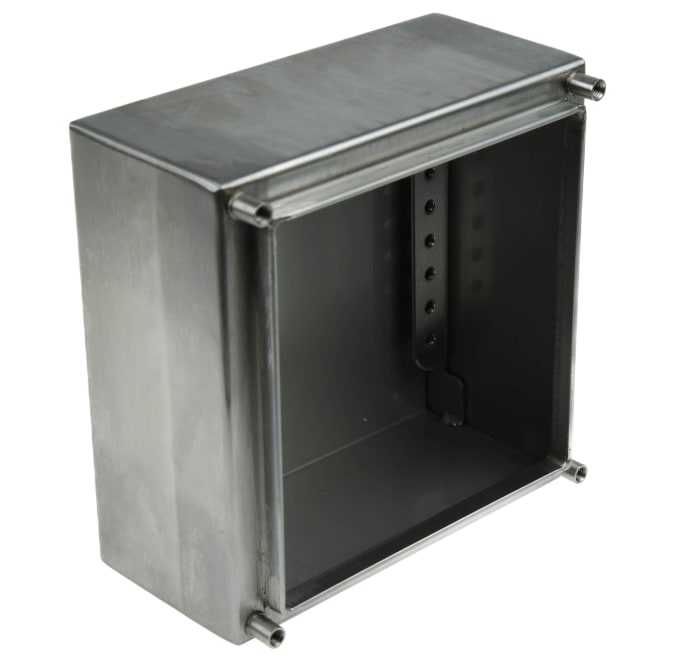 RS PRO | RS PRO Unpainted Stainless Steel Terminal Box, IP66, IECEx ...