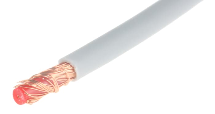 Cable Unipolar para Micrófono RS PRO, sección 0,078 mm², Ø ext. 2.4mm, long, 25m