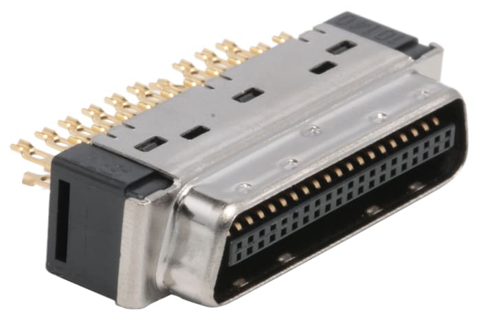 3M 101 40 Way Cable Mount D-sub Connector Plug, 1.27mm Pitch