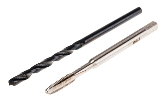 RS PRO Tap & Drill Set, M3 Thread, 0.5mm Pitch, Metric Coarse Standard, Hand Tap