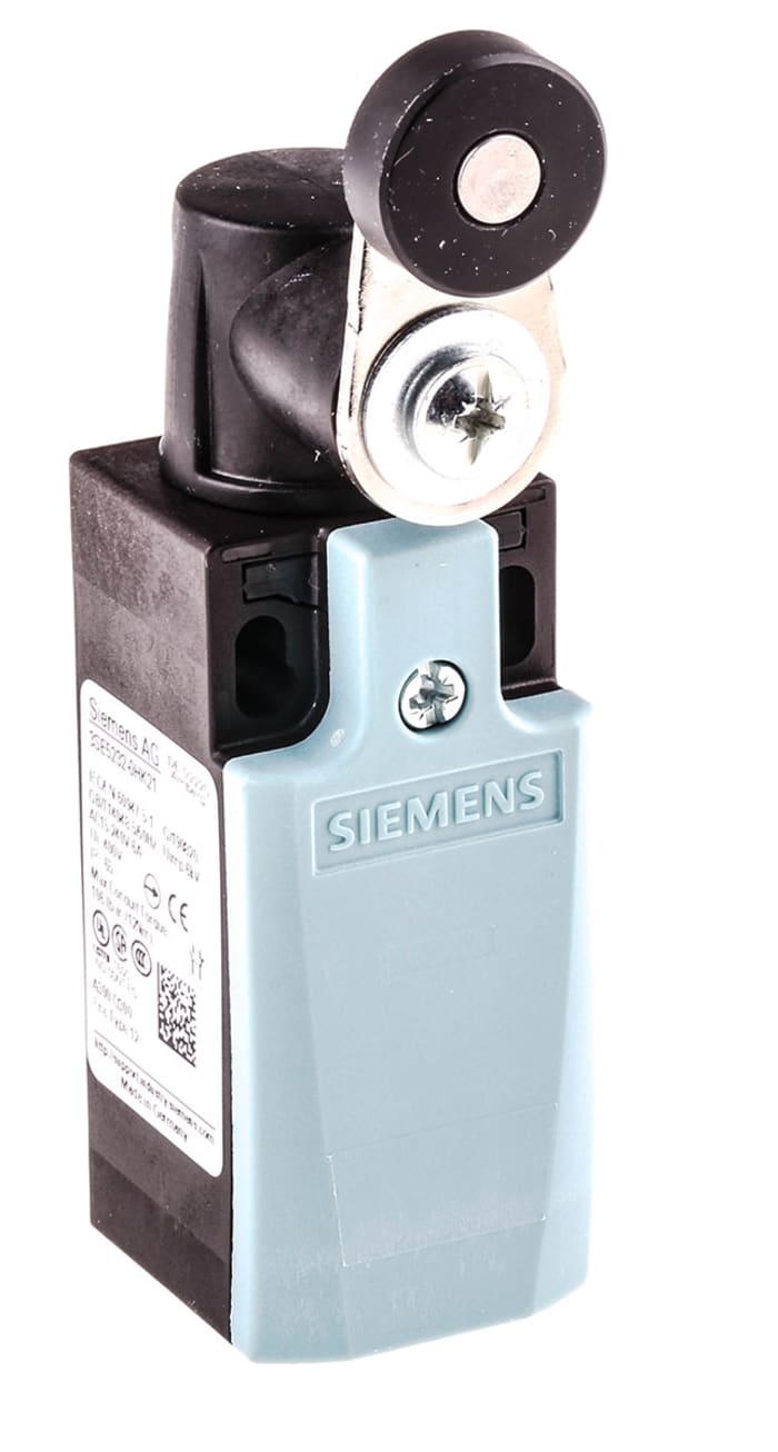 Siemens 3SE5 Series Roller Lever Interlock Switch, NO/NC, IP65, DPST, Plastic Housing