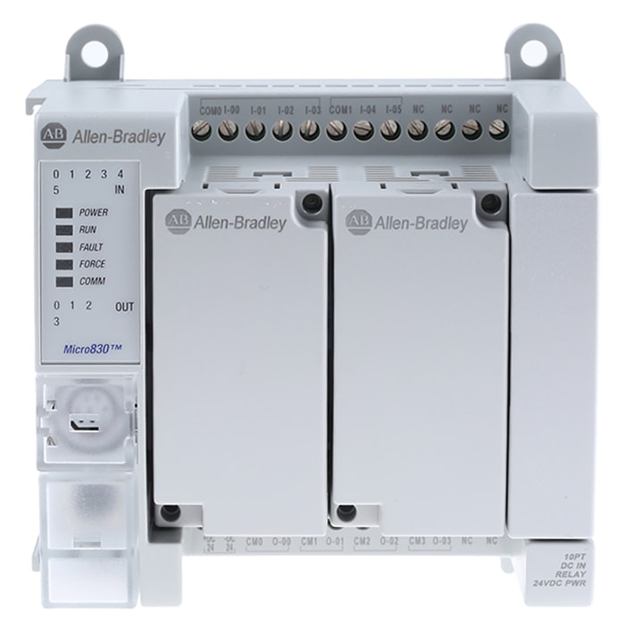 Allen Bradley Micro830 Series PLC CPU for Use with Micro800 Series, Digital Output, 6-Input, Digital Input
