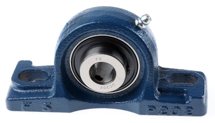 RS PRO Pillow Block Bearing -, 15mm ID