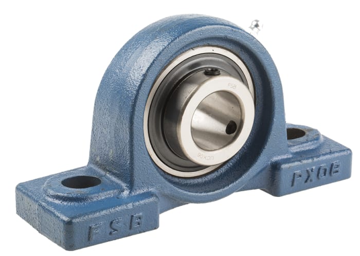 RS PRO Pillow Block Bearing -, 30mm ID