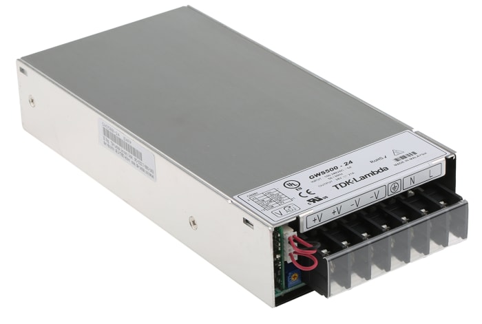 Alimentation à découpage TDK-Lambda, 504W, 1 sortie à  24V c.c., 21A