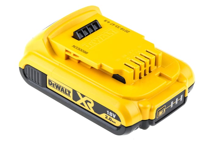 DeWALT DCB183-XJ 2Ah 18V Power Tool Battery, For Use With DEWALT XR Li-Ion 18V Tools