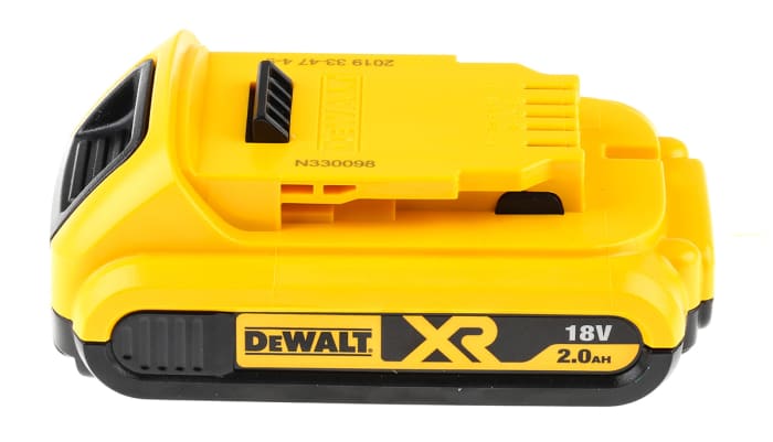 DCB183-XJ DeWALT | DeWALT DCB183-XJ 2Ah 18V Tool Battery, For Use With DEWALT XR 18V | 752-5483 RS Components