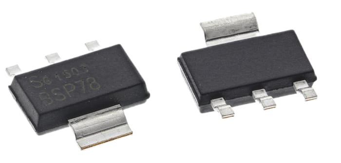 Infineon BSP78HUMA1, Low Side Switch Power Switch IC 3 + Tab-Pin, SOT-223