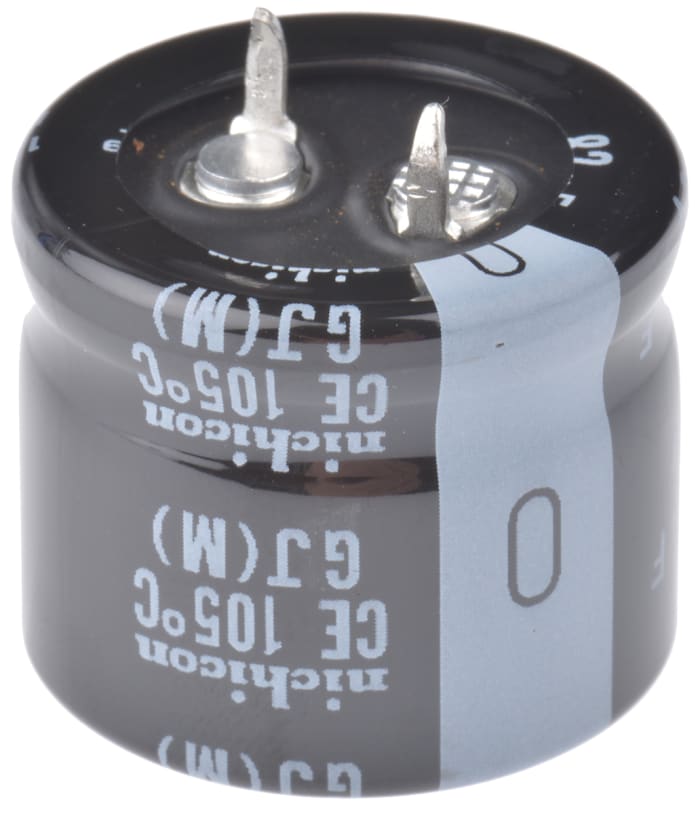 Nichicon 82μF Electrolytic Aluminium Electrolytic Capacitor 450V dc, Through Hole - LGJ2W820MELA20