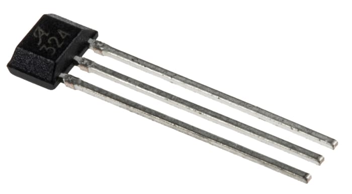 Allegro Microsystems A1324LUA-T, Doğrusal Hall Etkili Sensör, 5V, 3-Pinli SIP