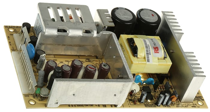 Alimentation à découpage intégrée, Mean Well 120W, 1 sortie à 24V c.c. 5A