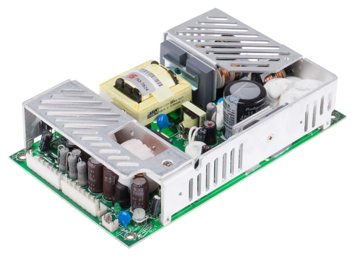 MEAN WELL Switching Power Supply, MPQ-200B, ±5 V dc, ±12 V dc, 2A, 140W, Quad Output, 127 → 370 V dc, 90