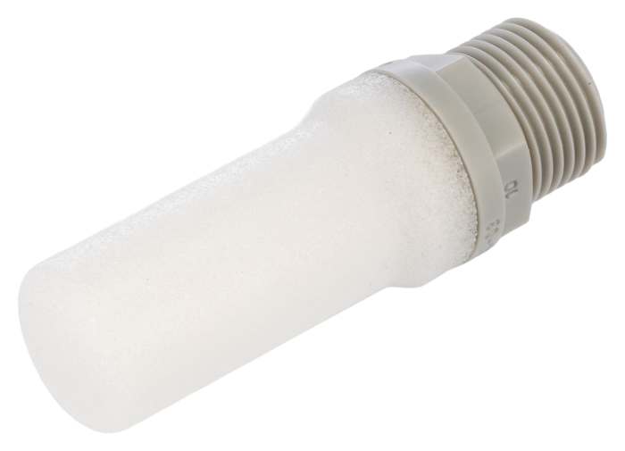 Silencieux pneumatique SMC Séries AN, R 3/8 Mâle, Fileté, en Résine 1MPa