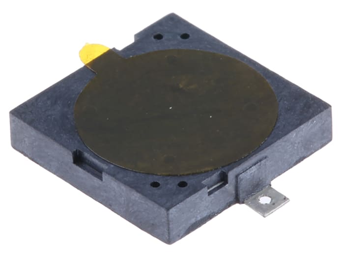 RS PRO 70dB SMD Square Wave External Piezo Buzzer, 12.8 x 12.8 x 2.5mm, 30V ac Max
