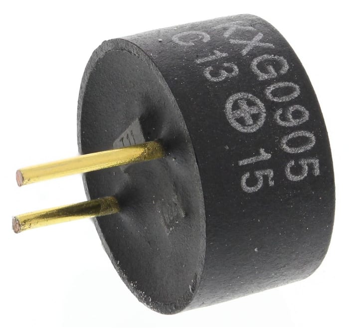 RS PRO 87 dB PCB Continuous Internal Magnetic Buzzer Component 5 mm 4 V Min 9.6 mm 7 V Max