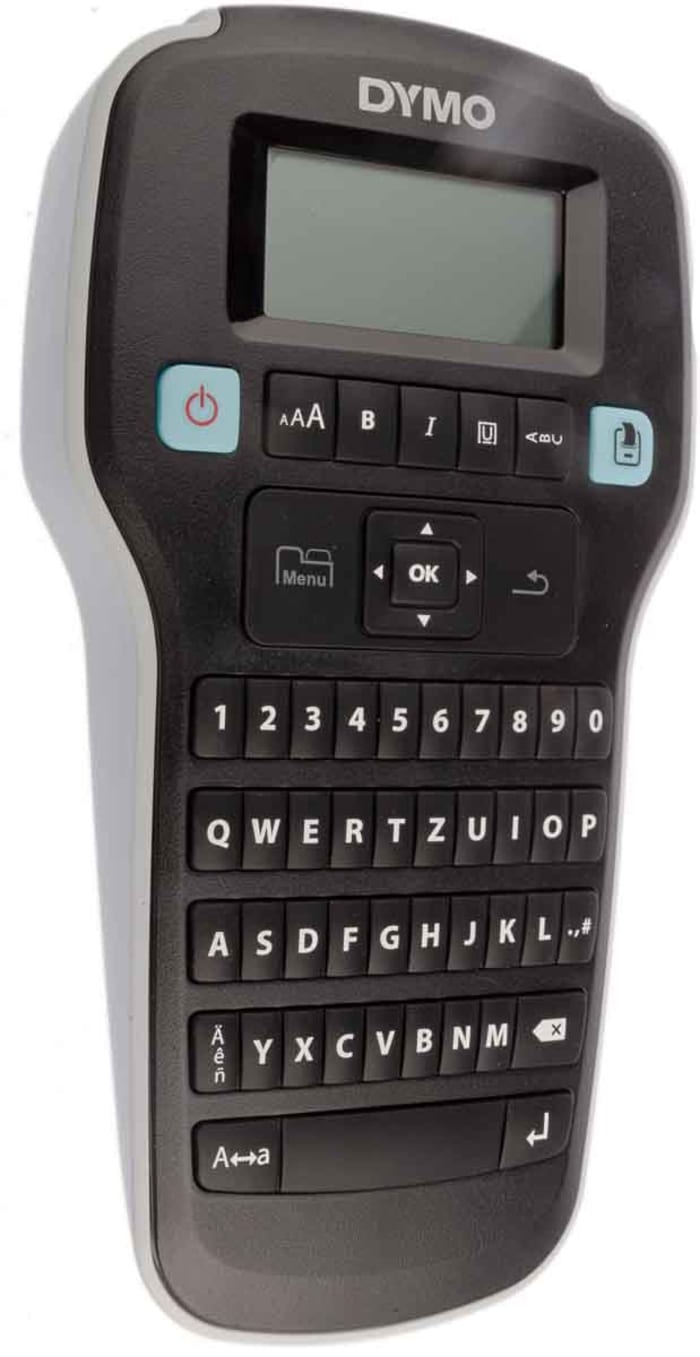 2174611 Dymo, Dymo LabelManager 160 Handheld Label Printer, 12mm Max Label  Width, Type C - European Plug, Type G - British 3-Pin, 754-5027