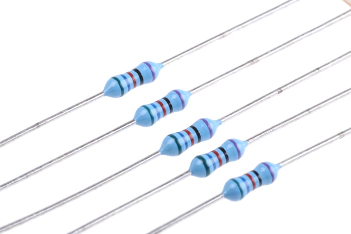 TE Connectivity 562Ω Metal Film Resistor 0.25W ±0.1% YR1B562RCC