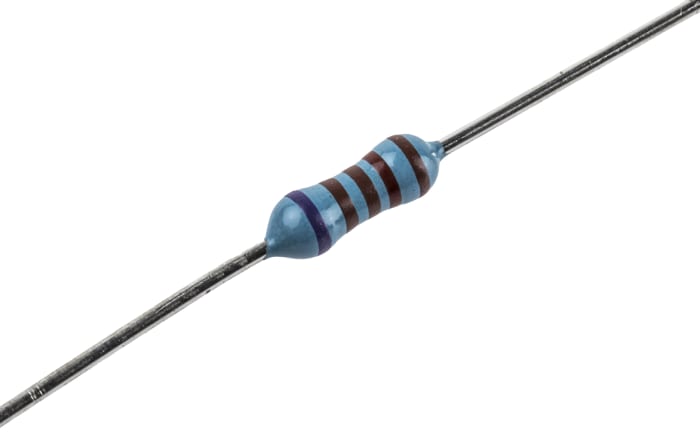 TE Connectivity 1.21kΩ Metal Film Resistor 0.25W ±0.1% YR1B1K21CC