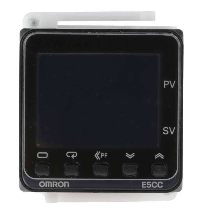 Omron E5CC Panel Mount PID Temperature Controller, 48 x 48mm, 1 Output Linear, Analogue, 4-20 mA, 100 → 240 V ac Supply