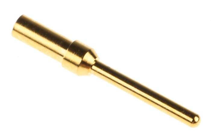 Contact pour connecteur cylindrique HARTING, série D-Sub Standard Mâle, taille 1.04mm, 24 → 20 AWG, A sertir